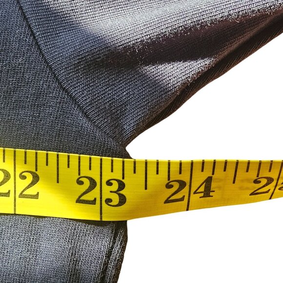 Good American Women’s Rugby Top Navy M Preppy, Quiet Luxury, Streetwear Layers - Picture 9 of 12